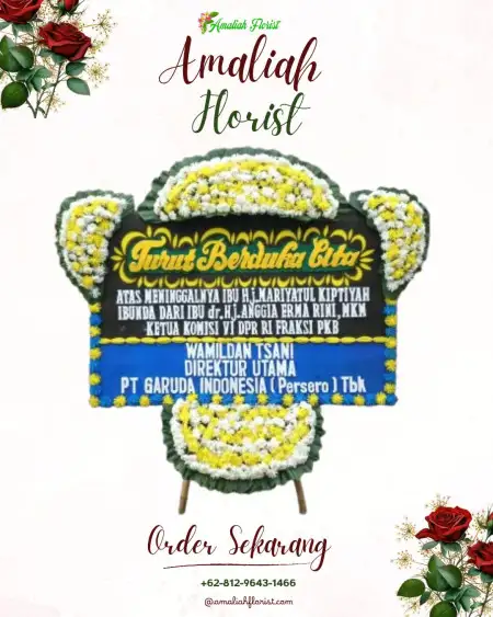 Papan Bunga Duka Amandanom